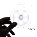 NEW 【Innovative design】LED night light Motion Sensor Indoor round Night Light Motion Sensor lamp for Hallway Bathroom Bedroom Stairs Corridor. 