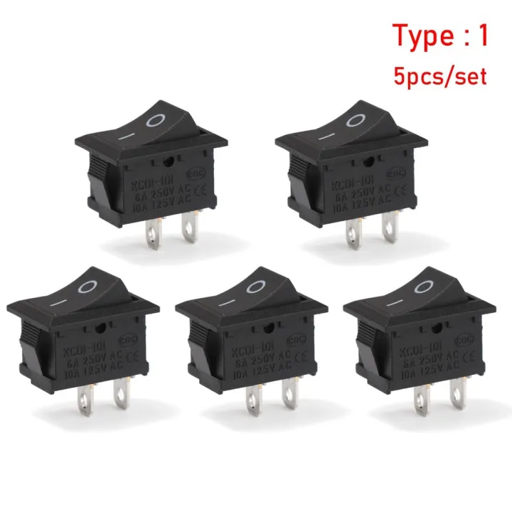 5Pcs%20Black%20SPST%20On/Off%20Rocker%20Switch%20Push%20Button%20Switches%20KCD1%20Power%20Buttons%2015x21mm%20-%20Image%209