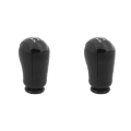 OYPFXMI 2X 5 Speed MT Gear Stick Shift Knob Car for Focus Mondeo MK3 C-MAX Galaxy Fiesta MK6 Transit Black. 