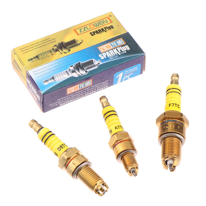 1Pcs%20Spark%20Plug%203%20Triple%20Electrode%20A7TC%20D8TC%20For%20GY6%20CG%2050%2070%20110%20125%20150CC%20Motorcycle%20Atv%20Scooter%20Dirt%20Bike%20Go%20Kart%20YULING%20-%20Image%204