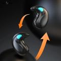 Sutuiying NEW X55 TWS Wireless Bluetooth Earbuds headset Waterproof Earphones Profesional Mini earpiece TWS Stereo Headphones for phone xiaomi iphone. 