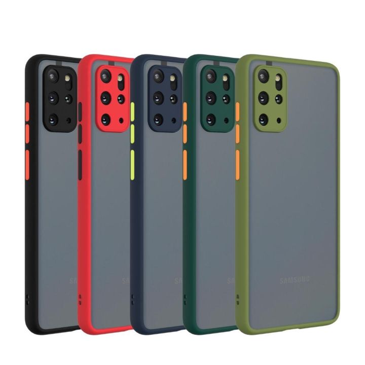 Samsung%20S20%20Ultra%20Translucent%20Matte%20Cover%20Shockproof%20and%20Anti%20Drop%20Protecton%20Frosted%20case(Black,Blue,Green)%20-%20Image%204