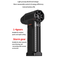 ARELENE 52m/S Violent Fan High Speed 150000 RPM Turbofan with High Air Volume Brushless Charging Handheld Outdoor Car Fan. 