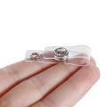Badge Holder Accessories Badge Holder PVC Transparent Card Holder Lanyard Name Card Keychains Card Holder Buckle ID Card Holder. 