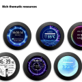 2.1inch CPU/GPU Cooler Round LCD Display, AIO Computer Temp Monitor for Water Cooling Systems, PC Sensor Panel. 