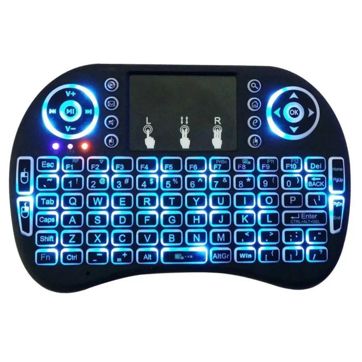 Mt08%20Mini%202.4Ghz%20Wireless%20Keyboard%20With%20Touchpad%20Mouse%20Rainbow%20Backlight%20-%20Image%203