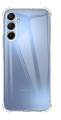 Samsung F15 5G / Samsung M15 5G Crystal Clear Cover with Camera Protection Reinforced Corner Bumper Clear Transparent Shockproof Soft Cover Case. 