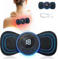 EMS Rechargeable Mini Massager for Whole Body with Digital Display. 