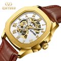 KINYUED brand fashionable business luxury sports automatic mechanical men's watch. 