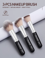 MAANGE 3 Pcs Basic Makeup Brush Set. 