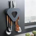 Knife Holder Knives Stand Kitchenware Storage Rack Wall Mounted Seamless Stands for Knives Multi Purpose Rack Tool. 