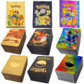 MOONZA Pokemon Playing Cards 55 Gold, 55 Silver & 55 Black ,55 Multicolor Orginal Shiney HiQuality New Update-2025 Pokemon Card Upper Quality (PACK OF 1Box). 