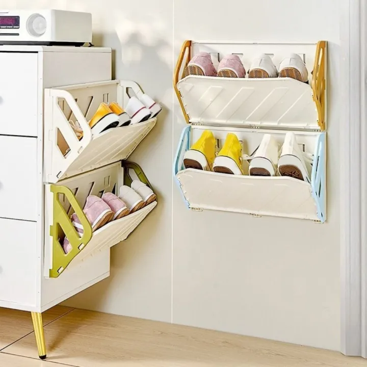 Multifunctional%20Plastic%20Folding%20Shoe%20Rack%20Large%20Capacity%20No%20Punching%20Door%20Shoe%20Rack%20Space%20Saving%20Wall-Mounted%20Shoe%20Rack%20Small%20Space%20Solution%20-%20Image%206