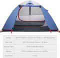 Moon Lence Ultralight Gear Double Layer  2 Person Camping Tent. 