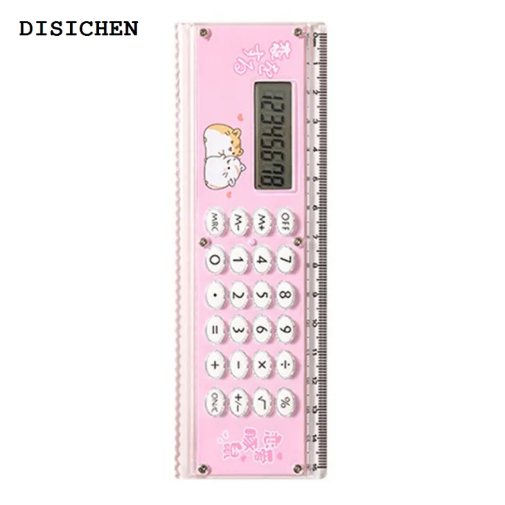 DISICHEN%20Profesional%202%20in%201%2015cm%20Ruler%20Calculator%208-Digits%20Electronic%20Calculator%20Pocket%20Mini%20Stationery%20Math%20Toys%20School%20Multi-functional%20Calculator%20-%20Image%207