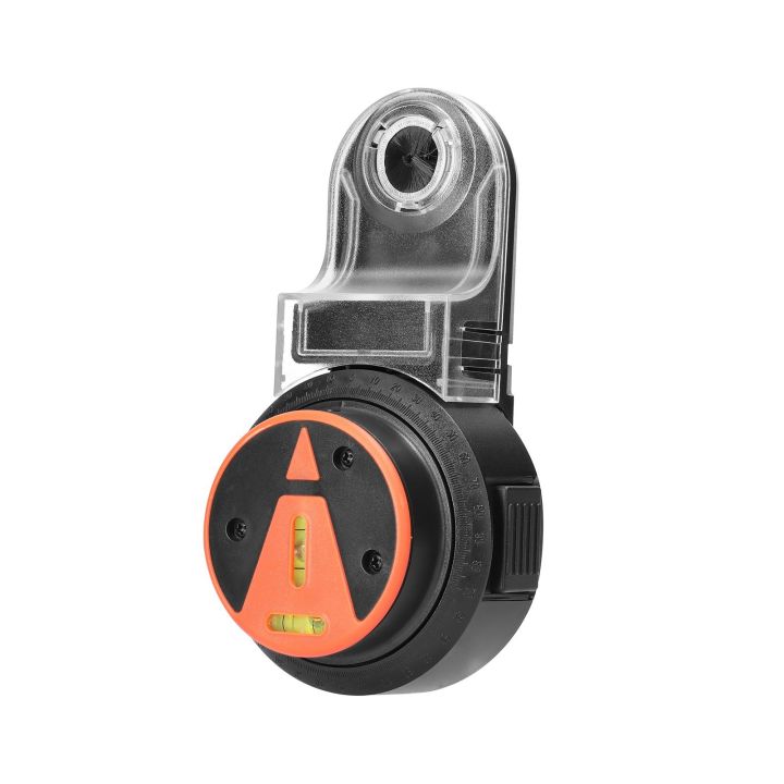 Portable Detachable Dust Collector 2 In 1 Wall Electric Drilling Dust Collector Laser Level Electric Self-mounting Vacuum Suc-ker Drilling Dust Collector 360° Lasing with 2 Horizontal Bubbles