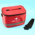 4X Outdoor Kit Sports Camping Bag Emergency Survival Package Red Nylon Striking Symbol Crossbody Bag. 