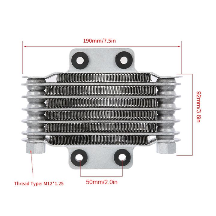 OUMERY%20Motorcycle%20Engine%20Cooling%20Radiator%2085Ml%20Universal%20Silver%20Aluminum%20for%20100Cc-250Cc%20Motorcycle%20Dirt%20Bike%20Atv%20-%20Image%203