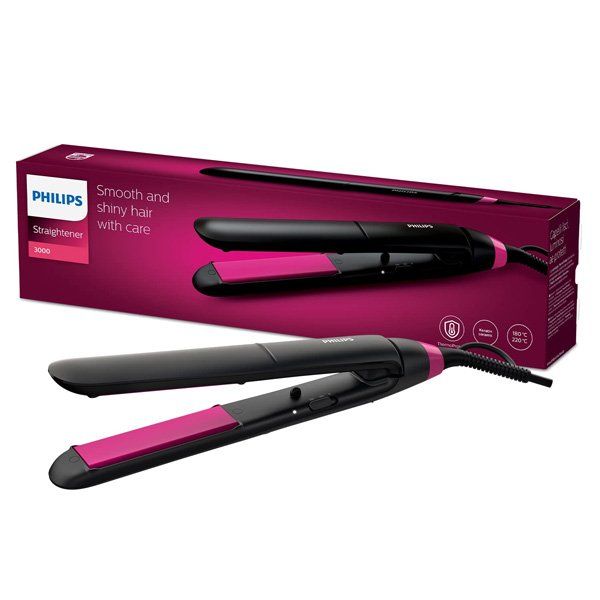 PHILIPS Straight Care Essential ThermoProtect Straightener-BHS375