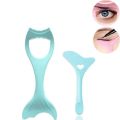 Face Mask for Tool Guide Silicone Set Mascara Template 2 Piece Set Wing Eyeliner Shield Applicator Reusable Eyeliner, Eye Makeup, Apply. 