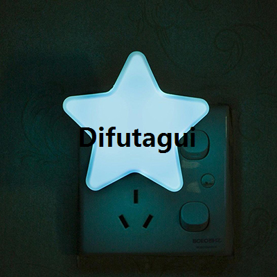 Difutagui Children's Wall Bedside Socket 220V-Meixing Cute Mini LED 【2025 Version】 Night Europe/AC110 Light Sensor Children's Night Light