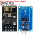 ESP8266 ESP-01 Serial WiFi Wireless Adapter Module 3.3V 5V Esp01 Breakout Adapters Compatible For arduino. 