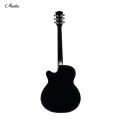 Mantra Karma 40" 2-Band Equalizer Guitar With Bag, Capo, Pick, String, Strap - Black - Musical Instruments |. 