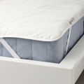 Queen Size White Elastic Waterproof Mattress Protector5*6.5 Feet. 