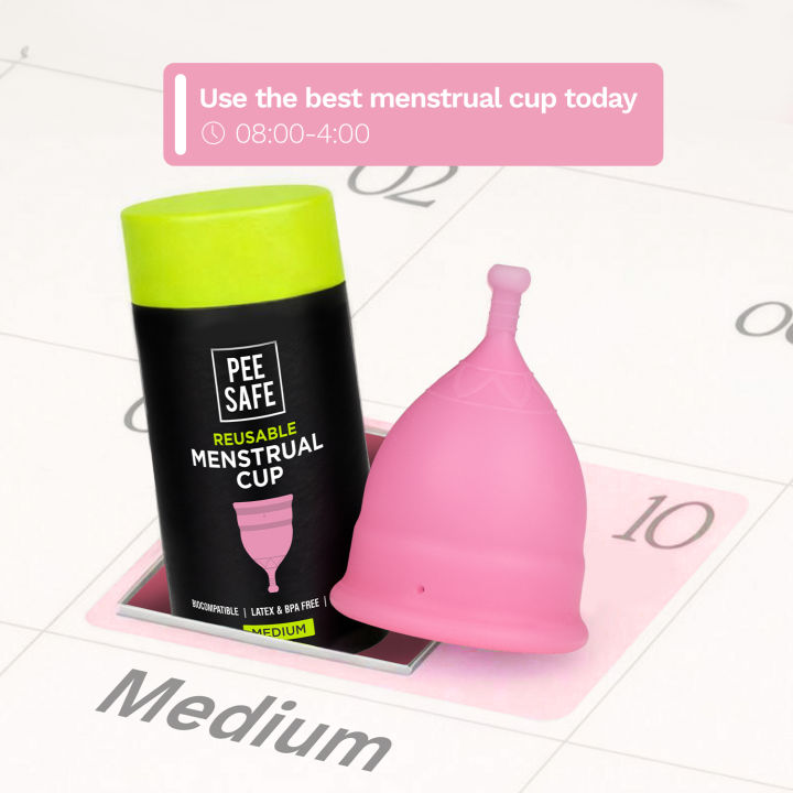 Pee%20Safe%20Reusable%20Menstrual%20Cup%20for%20Women%20%E2%80%93%20Medical%20Grade%20Silicone%20Period%20Cup%20(Medium)%20-%20Image%204