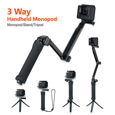 Foldable Way Waterproof Monopod Selfie Stick For Gopro Hero 10