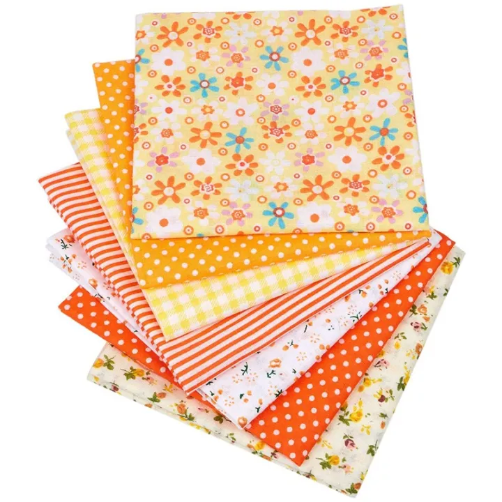 56PCS%20Printed%20Floral%20Assorted%20Cotton%20Craft%20Fabric%20Bundle%20Quilting%20Squares%20Patchwork%20for%20DIY%20Sewing%20Stitching%2025cm%20-%20Image%206