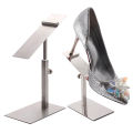 Woman Shoes Display Stand Anti Slip Durable Men Leather Shoe Shelf For Desktop Shop Shoes Display Stand Shoe Riser Adjustable JINBING. 