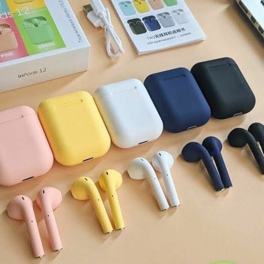 inPods%2012%20V5.0%20TWS%20Wireless%20Bluetooth%20%20Earbuds%20with%20Charging%20Box%20%7C%20Wireless%20Inpods%20I12%20Tws%20Matte%20True%20Stereo%20Touch%20Control%20Sport%20Bt%205.0%20Earbuds%20Macaron%20Inpods%2012%20for%20Mobile%20Phone%20-%20Image%202
