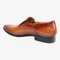 Tan Color Leather Fashion Party Shoe For Men. 