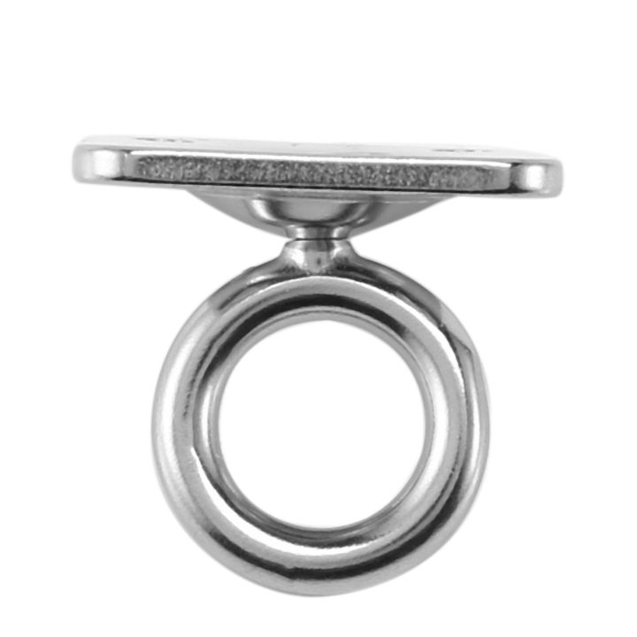 NAMUNY%206Pcs%20Square%20Swivel%20Pad%20Eye%20Rotatable%20Ceiling%20Hook%20Wall%20Mounted%20Hook%20Stainless%20Steel%20Eye%20Pad%20Plate%20for%20Yoga%20(with%20Screws)%20-%20Image%207