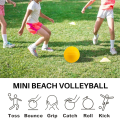 Cluellp- Roundnet Game Ball Replaceable Competitive Balls Mini Volleyball 12-Pack with Pump. 