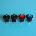 16A 12V Car Truck Round Rocker Toggle Switch Red LED SPST. 