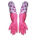 Waterproof Dish Washing And Cleaning Gloves (1 Pair)- Fur Inside. 