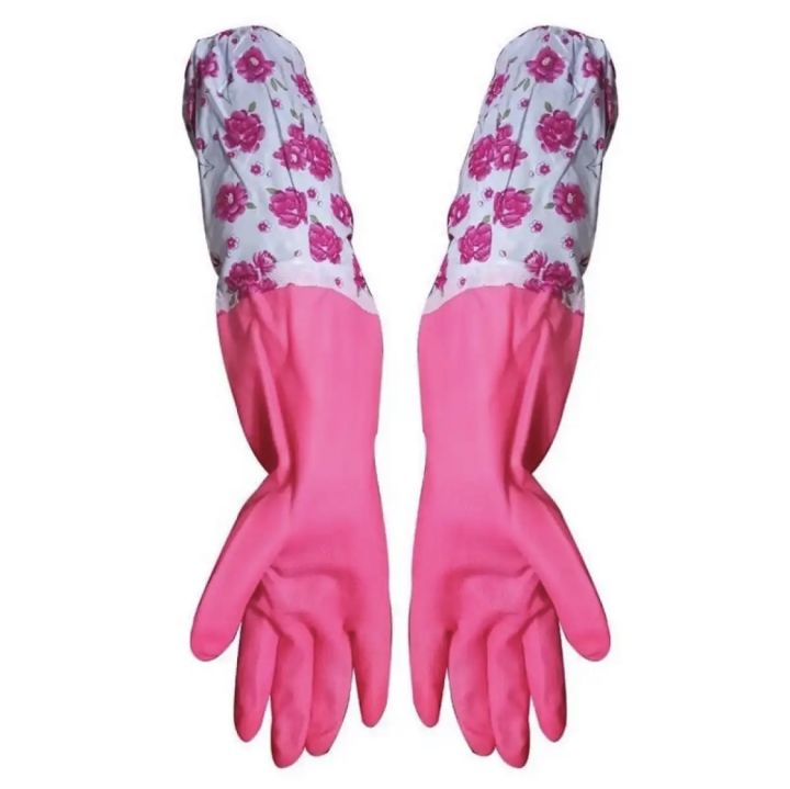 1%20Pair%20Fur%20Inside%20Kitchen%20Dish%20Washing%20And%20Cleaning%20Gloves%20With%20Sleeve%20-Yagya%20Premiums%20-%20Image%203