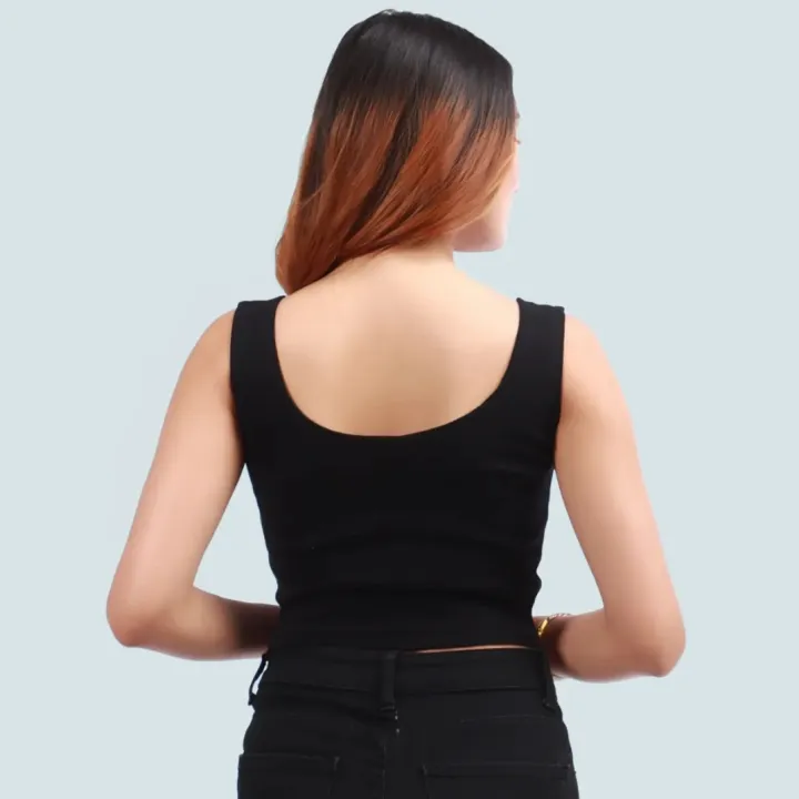 Solid%20Ribbed%20U%20Neck%20Tank%20Tops%20-%20Image%204