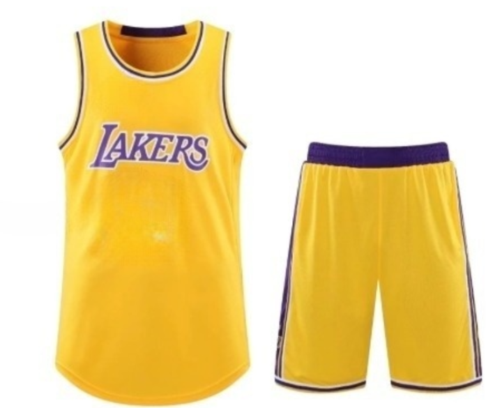 Los%20Angeles%20Lakers%20Basketball%20Jersey%20Set%20for%20Men%20Golden%20Color%20NBA%20-%20Image%205