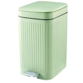With Foot Pedal and Push-on Lid Ultra-Thin Pedal Trash Can Suitable for Kitchen, Bathroom,. 