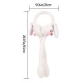 Cycling Cute Soft Headband Ladies Children Winter Rabbit Ears Moving Ears Plush Earmuffs Warm Earmuffs. 