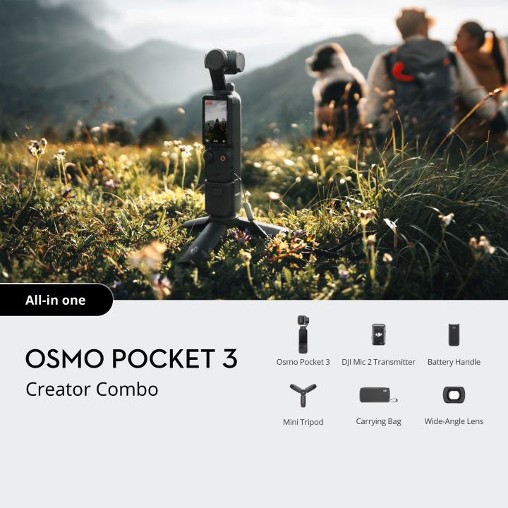 DJI Osmo Pocket 3 Creator Combo (AUTHORISED RESELLER)