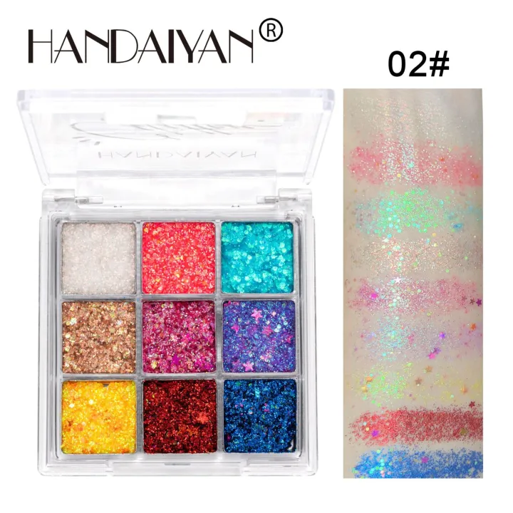 Diamond%20Glitter%20Sequins%20Eyeshadow%20Palette%20Green%20Silver%20Yellow%20Blue%20Eye%20Stage%20Makeup%20Festiuval%20Cosmetic%209%20Colors%C2%A0Eye%C2%A0Shadow%C2%A0Tint%2035g%20-%20Image%202