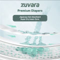 Zuvara Premium Tape Diapers - NB (Pack of 22). 