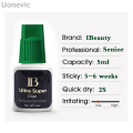 Uonevic Guoqiang fastest Korean products eyelash glue glue green bottle cap eauty High Quality 1 bottle IB Super Eyelash Extension 5ml with makeup tools most. 
