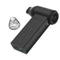 Multifunctional 130000 RPM Mini Violent Turbofan High Power Brushless Motor Electric Air Blower Powerful Airflow Rechargeable Powerful Dust Blower Blowing Snow. 