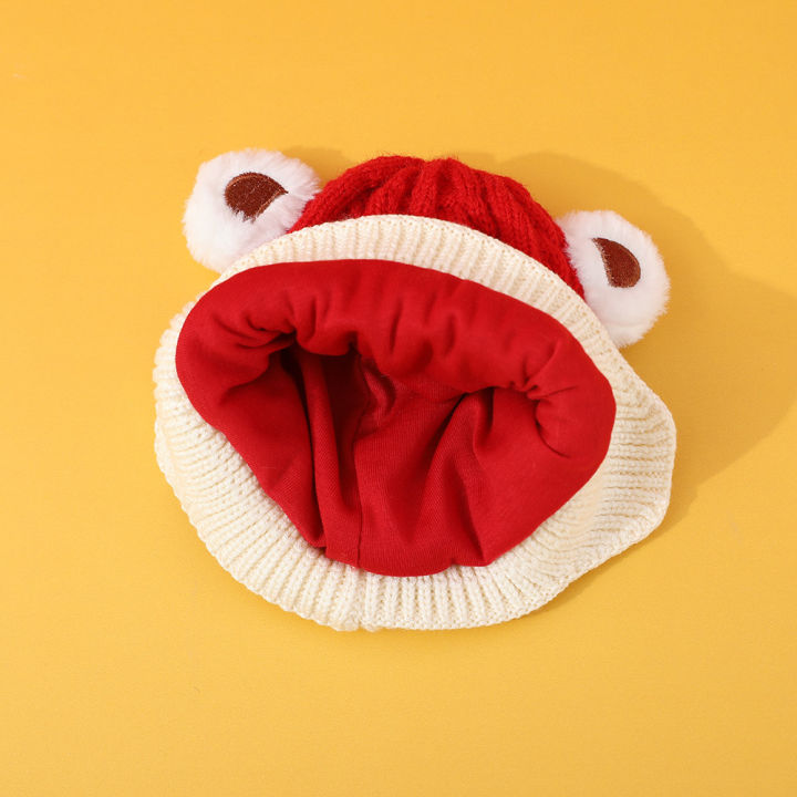 Baby%20hats,%20winter%20beanie%20hats,%20boys%20and%20girls,%20thickened%20ear%20caps,%20baby%20cotton%20in%20cotton,%20warm%20new%20year,%20red%20knit%20hats%20-%20Image%204