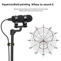 IM-22 Wired Microphone for Saxophone, Violin, Piano, Horn Hypercardioid Mini Portable Sax Mic C. 